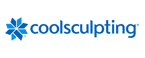 CoolSculpting品牌標誌，以非侵入性減脂技術聞名，突出其創新效果。